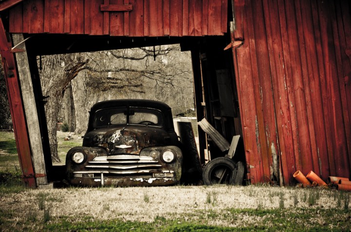 red car barn- miniard