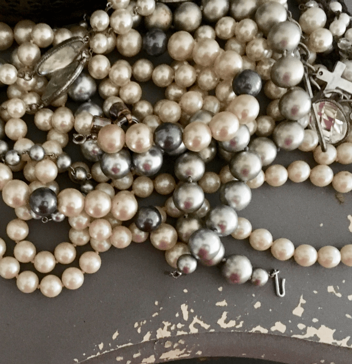 shades of winter whites and grays